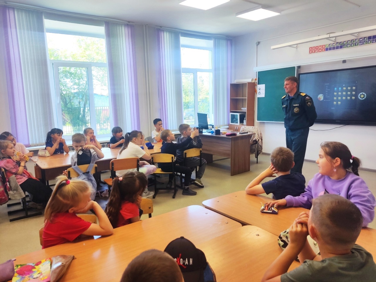 Безопасность учеников.